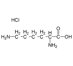 dl-赖氨酸盐酸盐结构式