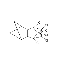 异狄氏剂结构式
